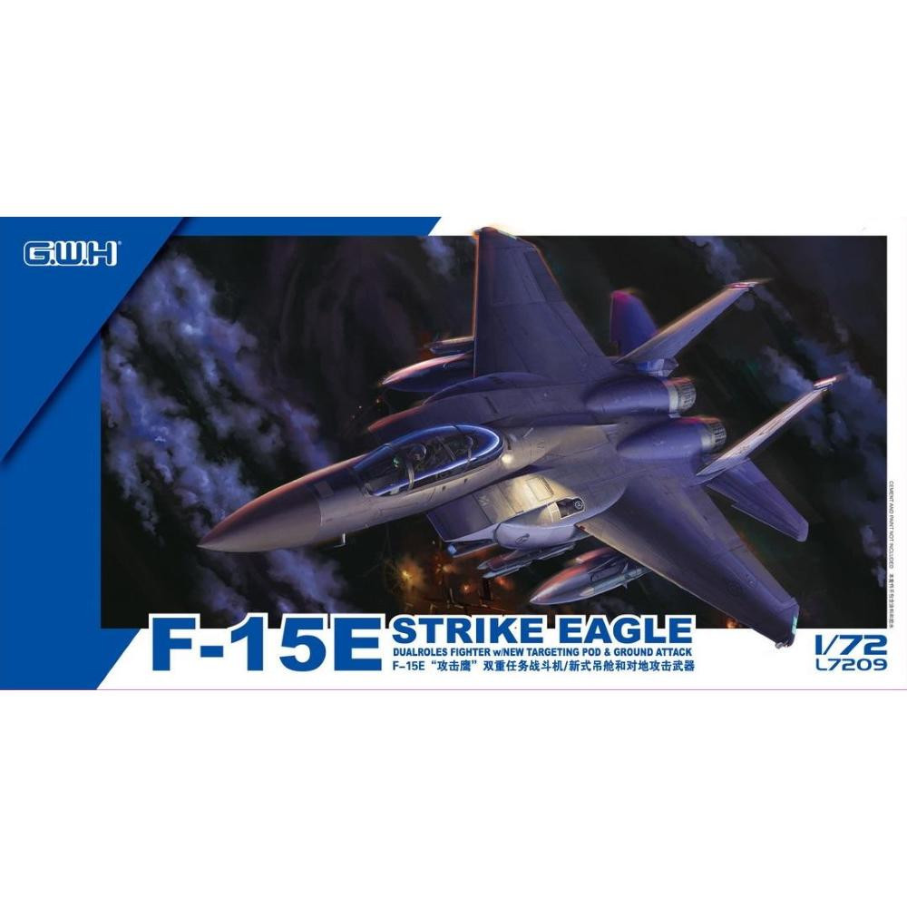 GWH L7209 F‑15E 1:72 — ASV Gaisa spēku lidmašīnas modelis