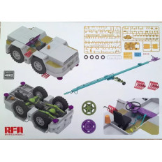 Russian Naval 10-ton Tractor — Tractor with Tow Bar | Model