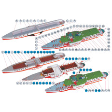 Betexa Vltava and Lana - paddle steamers
