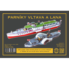 Betexa Vltava un Lana - riteņu tvaikoņi