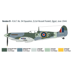 Italeri 2843 Spitfire Mk.IX Aces 1:48 | RAF Otrā pasaules kara iznīcinātājs