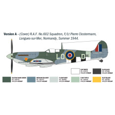 Italeri 2843 Spitfire Mk.IX Aces 1:48 | RAF Otrā pasaules kara iznīcinātājs