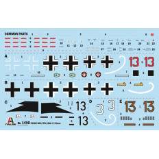 Italeri FW 190 A‑7/A‑8 Aces 1:72 | Vācu iznīcinātājs Otrā pasaules kara laikā
