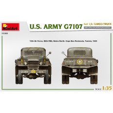 MiniArt 35380 ASV ARMIJA G7107 4X4 1,5t KRAVAS KRAVAS AUTO 1/35
