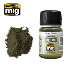 AMMO by Mig A.MIG‑3019 Army Green | Пигмент для моделизма