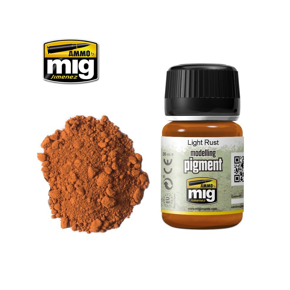 AMMO by Mig A.MIG‑3006 Light Rust | Pigment for modeling