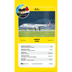 Heller 56448 STARTER KIT A320 Air France 1/125 | Komplektēšanas komplekts