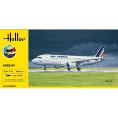 Heller 56448 STARTER KIT A320 Air France 1/125 | Набор для сборки