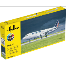 Heller 56448 STARTER KIT A320 Air France 1/125 | Набор для сборки