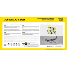 Heller 56448 STARTA KOMPLEKTS Ju-52/3m 1/72 | Salikšanas komplekts