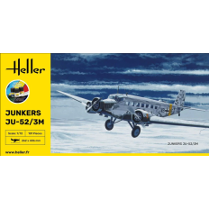 Heller 56448 STARTA KOMPLEKTS Ju-52/3m 1/72 | Salikšanas komplekts