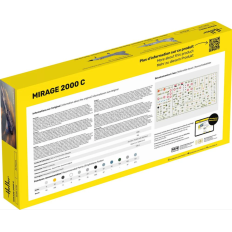 Heller 56303 STARTER KIT Mirage 2000C 1/72 | Набор для сборки