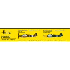Heller 56231 STARTER KIT Messerschmitt Bf 108 B Taifun 1/72 | Salikšanas komplekts