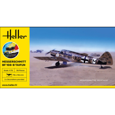 Heller 56231 STARTER KIT Messerschmitt Bf 108 B Taifun 1/72 | Salikšanas komplekts