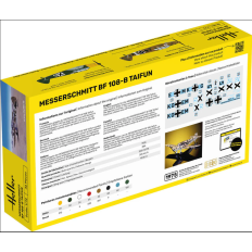 Heller 56231 STARTER KIT Messerschmitt Bf 108 B Taifun 1/72 | Набор для сборки