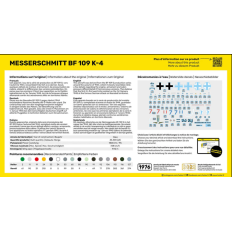 Heller 56229 STARTER KIT Messerschmitt Bf 109 K‑4 1/72 | Набор для сборки