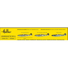 Heller 56229 STARTER KIT Messerschmitt Bf 109 K‑4 1/72 | Набор для сборки