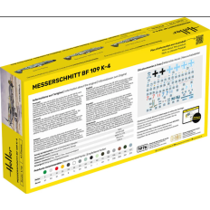 Heller 56229 STARTER KIT Messerschmitt Bf 109 K‑4 1/72 | Набор для сборки