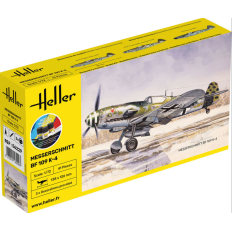 Heller 56229 STARTER KIT Messerschmitt Bf 109 K‑4 1/72 | Salikšanas komplekts