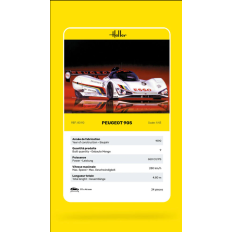 Heller 80110 Peugeot 905 1/43 | Набор для сборки