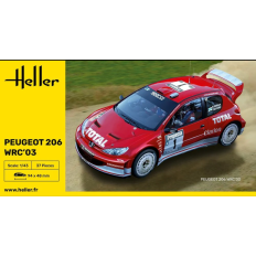 Heller 80113 Peugeot 206 1/43 | Набор для сборки