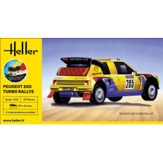 Heller 56189 STARTER KIT Peugeot 205 Turbo Rallye 1/43 | Набор для сборки