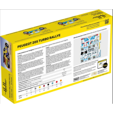 Heller 56189 STARTER KIT Peugeot 205 Turbo Rally 1/43 | Assembly kit