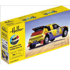 Heller 56189 STARTER KIT Peugeot 205 Turbo Rally 1/43 | Assembly kit