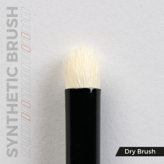 АК Синтетическая сухая кисть M