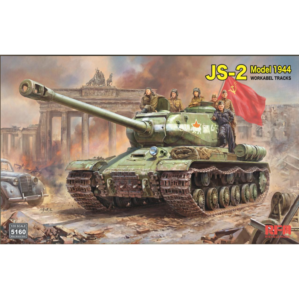 Rye Field Model RM5160 JS‑2 Modelis 1944 1/35 | Salikšanas komplekts