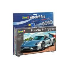 Revell 67026 Porsche 918 Spyder 1:24 Model Set | Set with glue and paints