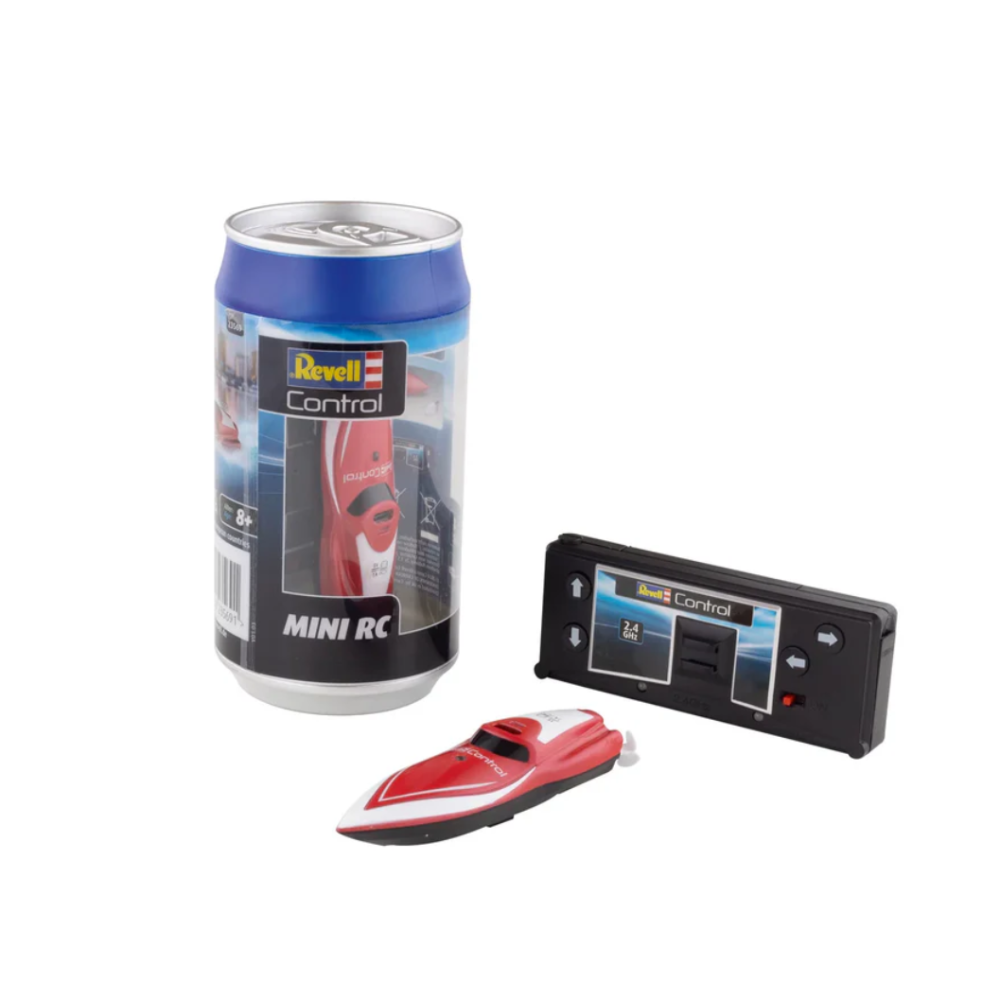 Revell RC Mini ātrumlaiva sarkana | Mini radiovadāms kuteris