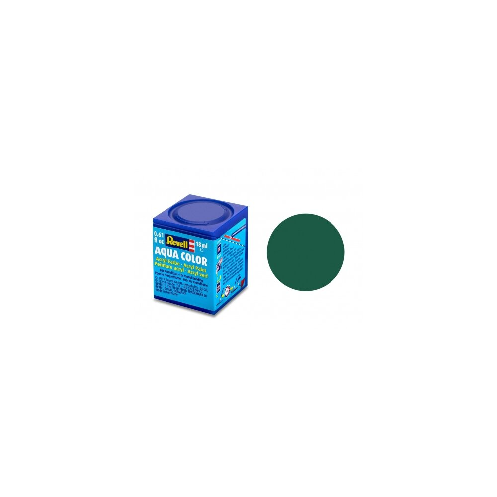 Revell - Aqua dark green mat. 17ml