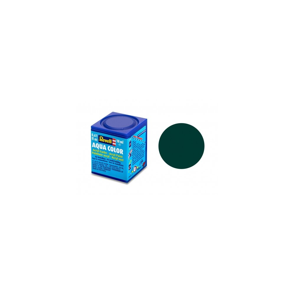 Revell - Aqua black-green mat. 17ml Revell - Aqua black-green mat. 17ml