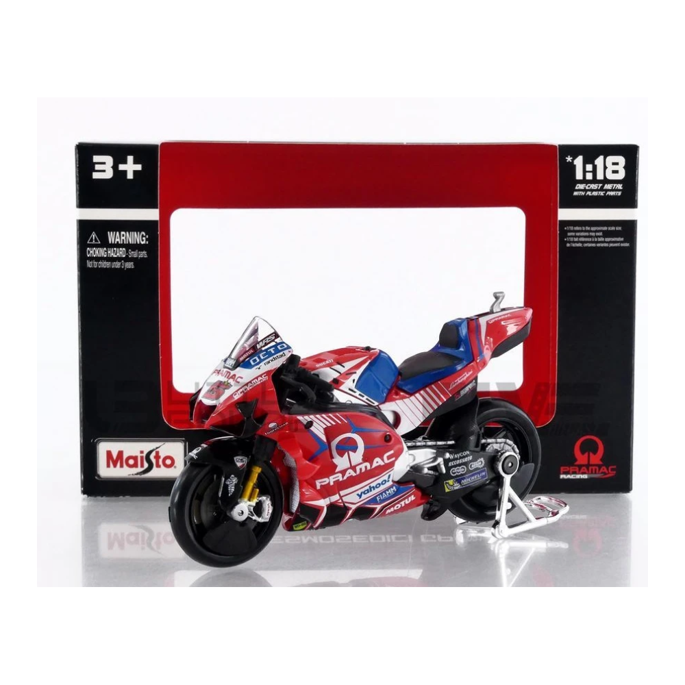 Maisto 1:18 Ducati Desmosedici GP21 | MotoGP 2021 modelis