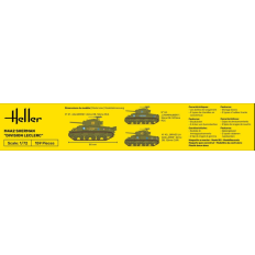 Starta komplekts Heller 1:72 M4A2 Sherman Leklerka divīzija | Saliekamais modelis