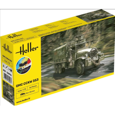 Heller 1:72 sākuma komplekts GMC CCKW 353 56996 | Saliekamais modelis