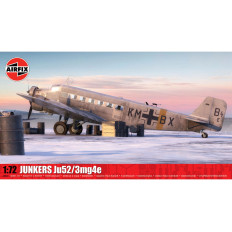 Airfix 1:72 Junkers Ju‑52/3mg4e A08022 | Saliekamais lidmašīnas modelis