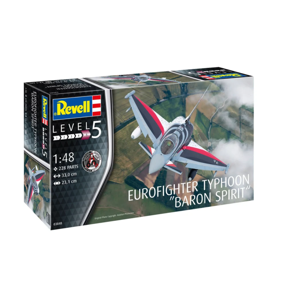 Revell Eurofighter Typhoon BARON SPIRIT | Saliekamais lidmašīnas modelis