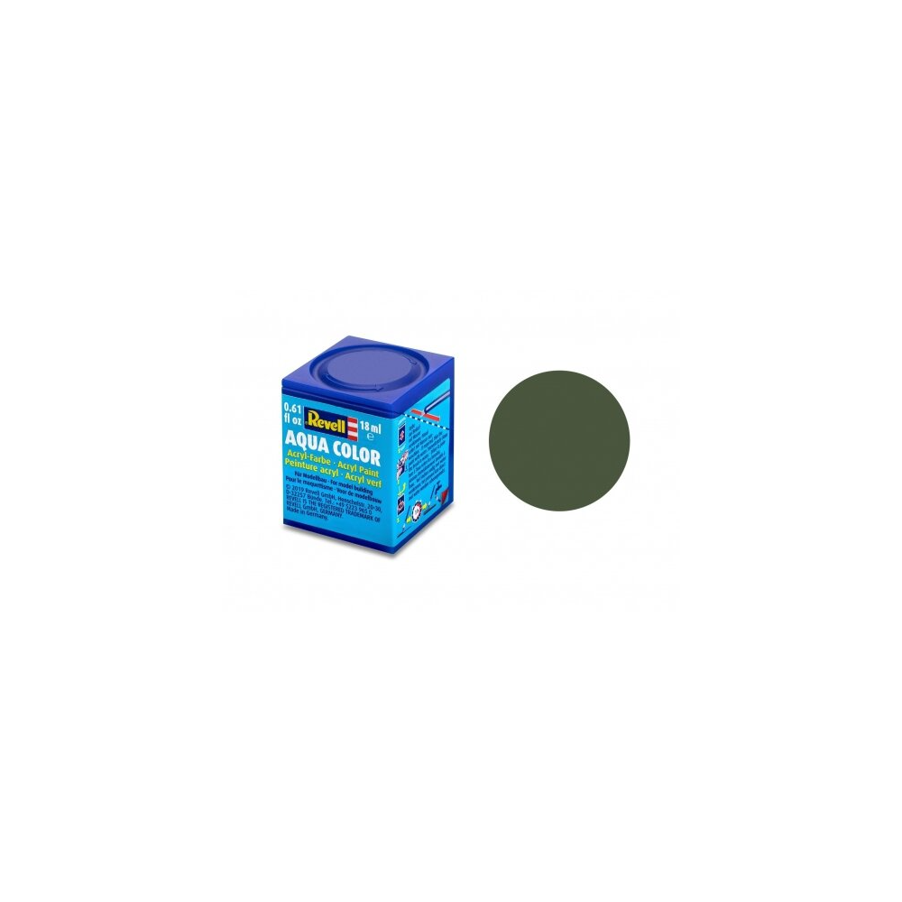 Revell - Aqua bronze green mat. 17ml Revell - Aqua bronze green mat. 17ml
