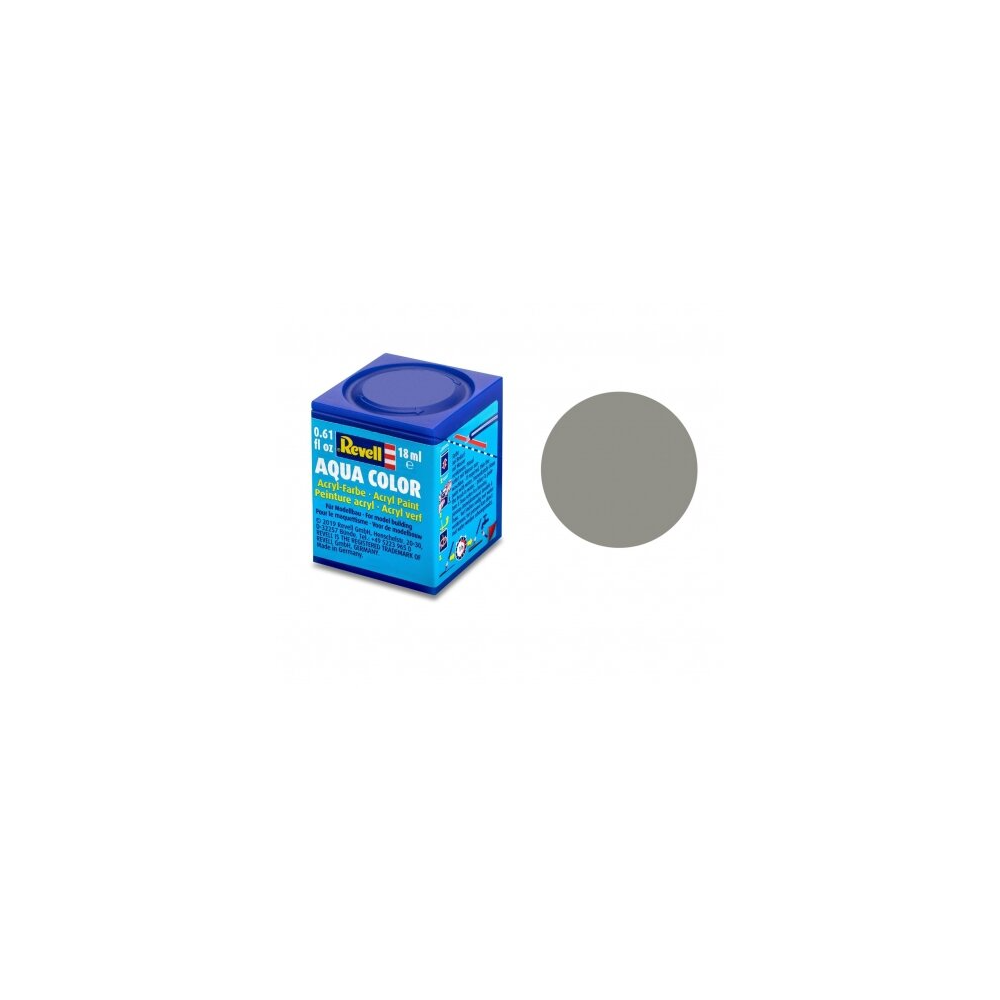 Revell - Aqua stone grey mat. 17ml Revell - Aqua stone grey mat. 17ml