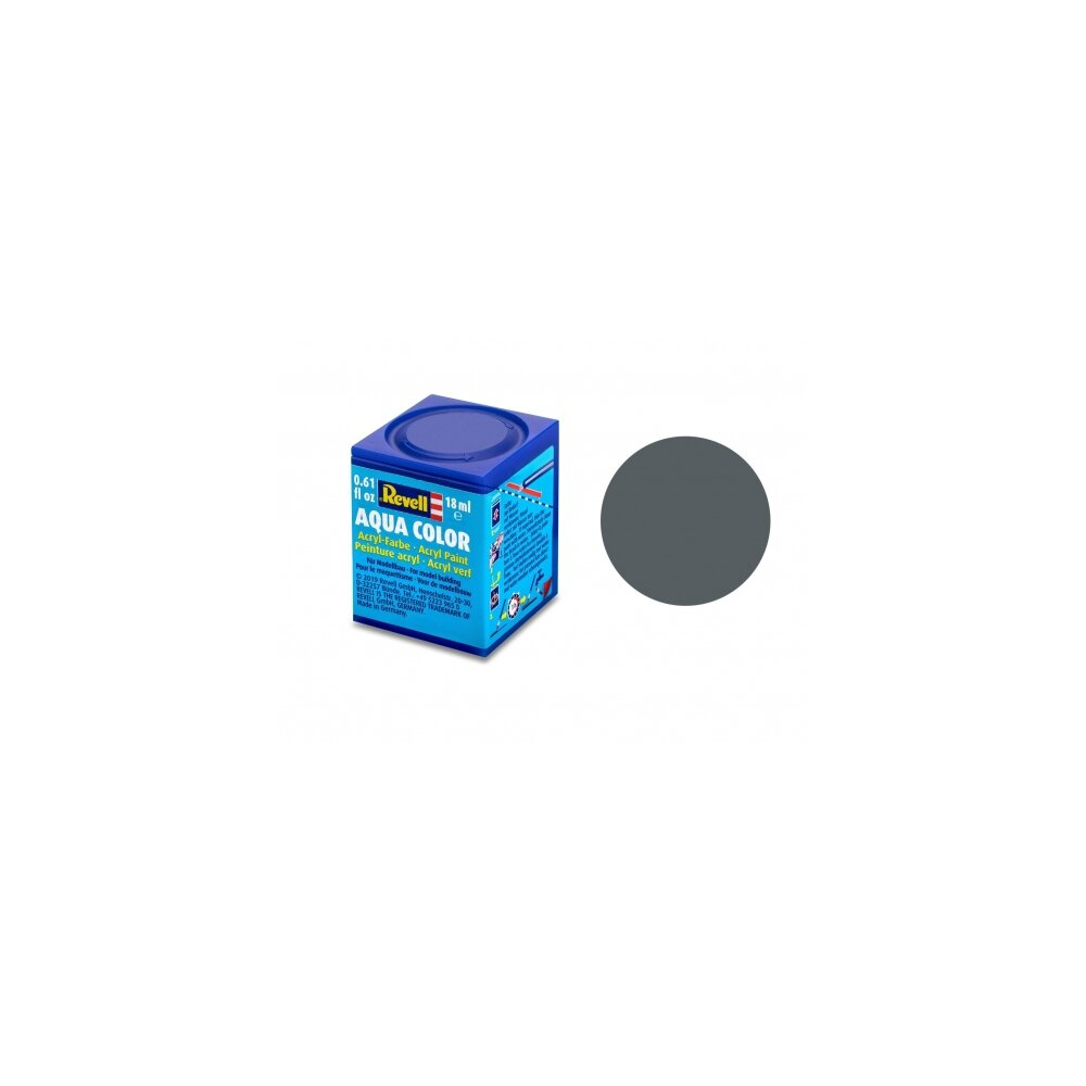 Revell - Aqua dust grey mat. 17ml Revell - Aqua dust grey mat. 17ml