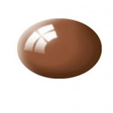 Revell - Aqua mud brown gloss. 17ml