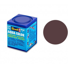 Revell - Aqua leather brown mat. 17ml