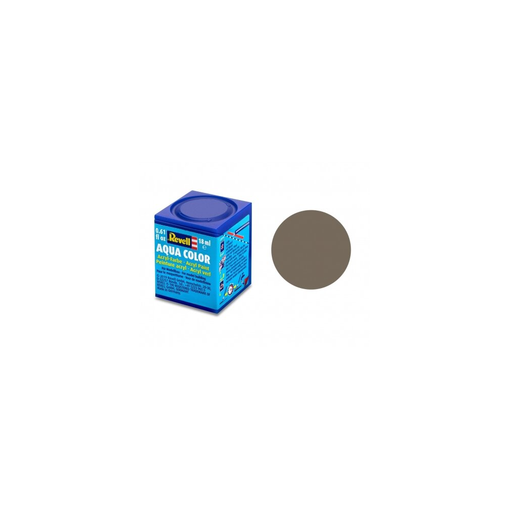 Revell - Aqua earth brown mat. 17ml Revell - Aqua earth brown mat. 17ml