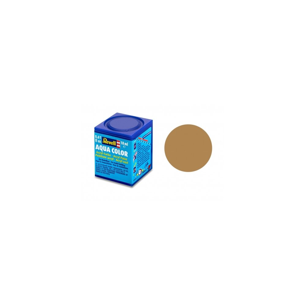 Revell - Aqua ochre brown mat. 17ml