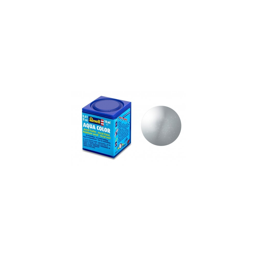 Revell - Aqua silver metallic. 17ml