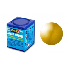 Revell - Aqua brass metallic. 17ml