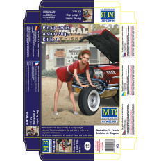 Master box pin-up series kit nr 3 1/24