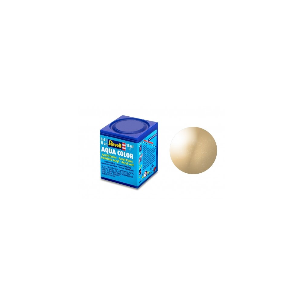 Revell - Aqua gold metallic. 17ml Revell - Aqua gold metallic. 17ml